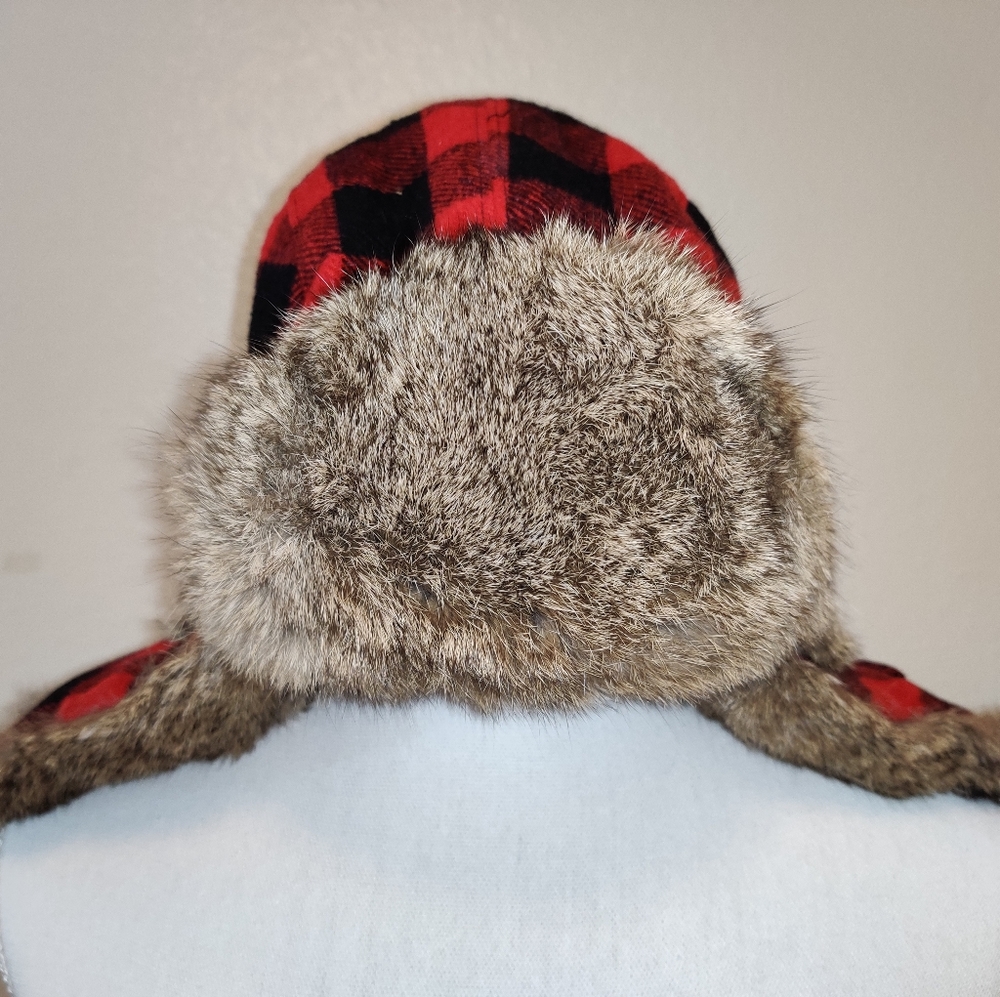 Plaid Frr Hat